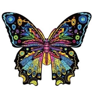 Wood Animal Puzzle - Butterfly